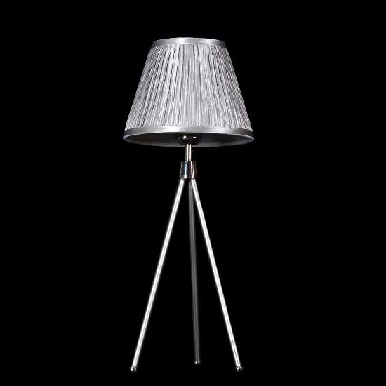 На фотографії Настільна лампа Декоративна SWT-2045 BASE+SHADE SL з розділу Декоративні настільні лампи колір корпусу Сірий на  джерела світла