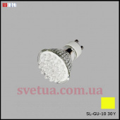 Лампочка Светодиодная SL-GU10- 30 Y жовта фото