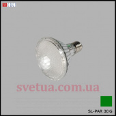 Лампочка светодиодная SL-PAR 30 GN зеленая фото