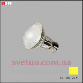 Лампочка светодиодная SL-PAR 20 YL желтая фото