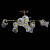 На фотографії Люстра Декоративна SR-9831/6C FG з розділу Люстри колір корпусу Золото на 6 джерела світла