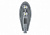 На фотографії Консольний світильник 100w Эконом з розділу Консольні світильники колір корпусу Сірий на  джерела світла
