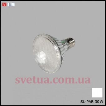 На фотографії Лампочка Галогеновая SL-PAR 30 WT з розділу Галогенні колір корпусу  на  джерела світла
