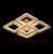 На фотографії Люстра Світлодіодна SY-201909/4+1 FG DIMMER з розділу Світлодіодні колір корпусу Золото на  джерела світла