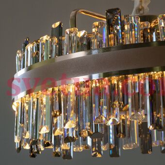 На фотографії Люстра Декоративна W202-500 S GOLD з розділу Декоративні колір корпусу Золото на 1 джерела світла