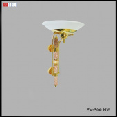 На фотографии Светильник Настенный SV-500/1W MN из раздела Настенные цвет корпуса Золото на 1 источника света