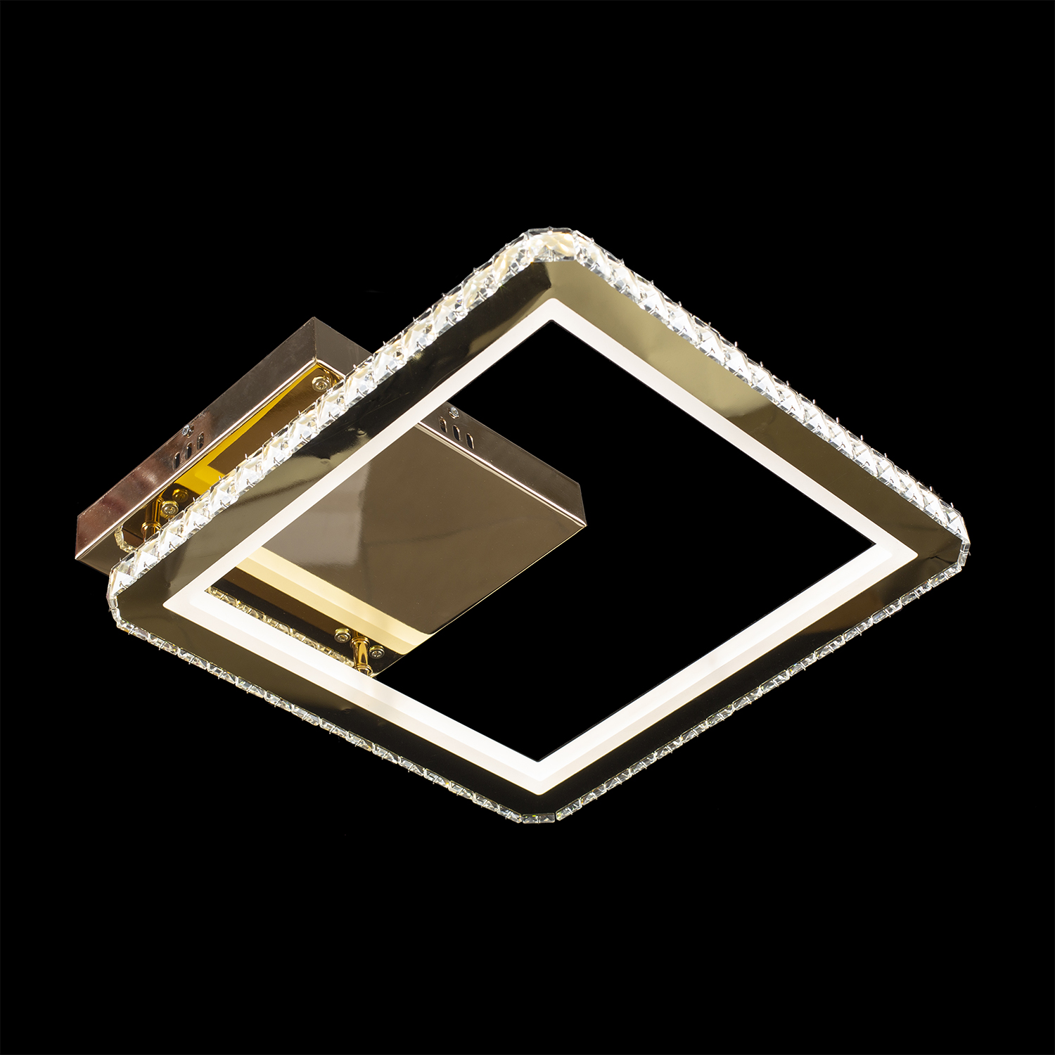 На фотографії Люстра Світлодіодна  SY-19380/1 GD з розділу Світлодіодні колір корпусу Золото на 1 джерела світла