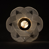 На фотографии Светильник  SY-16020 GD из раздела Потолочные цвет корпуса Золото на 1 источника света