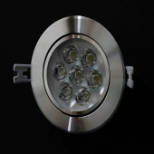 На фотографии Светильник Точечный SW-183 7W SR из раздела LED цвет корпуса Светлая сталь на  источника света