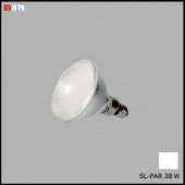 На фотографии Лампочка светодиодная SL-PAR 38 WT белая из раздела Светодиодные цвет корпуса  на  источника света