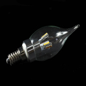 На фотографії Лампочка Светодиодная LZ -32BO4 - 2700K E-14 з розділу Світлодіодні колір корпусу  на 1 джерела світла