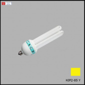 На фотографії Лампа енергосберігаюча HJP2-85 YL жовта з розділу Енергосберегаючі КЛЛ колір корпусу  на  джерела світла