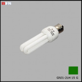 На фотографии Лампочка Энергосберегающая GNJ1 2U4-15 GREN из раздела Энергосберегающие Клл цвет корпуса  на  источника света