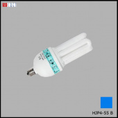 На фотографии Лампочка Энергосберегающая HJP4-55 BL из раздела Энергосберегающие Клл цвет корпуса  на  источника света
