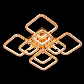 На фотографії Люстра Світлодіодна SY-7942/4+4 GD DIMMER з розділу Світлодіодні колір корпусу Золото на 8 джерела світла