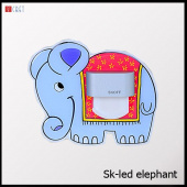 На фотографии Светильник Детский SK-Led  ELEPHANT STICK  G/WW из раздела Детские цвет корпуса Комбинированый на 1 источника света