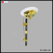 На фотографии Светильник Настенный SV-550/1W B из раздела Настенные цвет корпуса Золото на 1 источника света