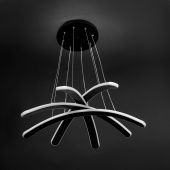 На фотографии Люстра Светодиодная SY-6106 из раздела Светодиодные цвет корпуса Чёрный на  источника света
