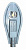 На фотографії Світильник світлодіодний ДКУ Efa S 30Вт У1 5000К з розділу Прожектори світлодіодні колір корпусу Сірий на  джерела світла