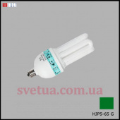 Лампа енергосберігаюча HJP5-65 GREN зелена фото