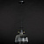 На фотографии Люстра Лофт SM-151004/280 SM из раздела Лофт цвет корпуса Чёрный на 1 источника света