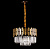 На фотографии Люстра Хрустальная SZ-26019/400 FGD+BK из раздела Хрустальные цвет корпуса  на  источника света
