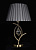 На фотографії Настільна лампа Декоративна SD-5197/1 B T AB з розділу Декоративні настільні лампи колір корпусу Чорний на 1 джерела світла