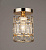 На фотографии Светильник Потолочный SR-N3891/1H FG из раздела Потолочные цвет корпуса Золото на 1 источника света