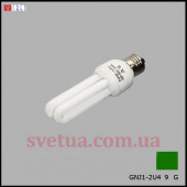Лампа енергосберігаюча GNJ1 2U4-9 GREN зелена фото