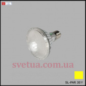 Лампочка світлодіодна SL-PAR 30 YL жовта фото