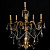 На фотографії Настольная лампа классическая SJ-I009/5+1 GAB з розділу Класичні колір корпусу Бронза на 6 джерела світла