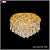 На фотографии Люстра Хрустальная SZ-1203/8C из раздела Хрустальные цвет корпуса Золото на 8 источника света