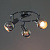 На фотографии Светильник C39-3 CH из раздела Декоративные цвет корпуса Хром на 3 источника света