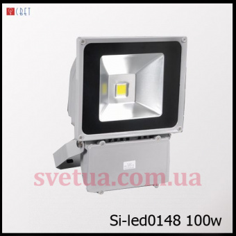 На фотографии Технический светильник Прожектор SI-CBLED0148 100W из раздела Прожекторы светодиодные цвет корпуса Серый на 1 источника света