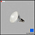 На фотографії Лампочка світлодіодна SL-PAR 38 BL синя з розділу Світлодіодні колір корпусу  на  джерела світла