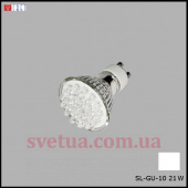 Лампочка Светодиодная SL-GU10- 21 W белая фото