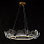 На фотографії Люстра Світлодіодна Y-3109/860 FGD DIMMER з розділу Світлодіодні колір корпусу Антична бронза на 1 джерела світла