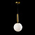 На фотографії Люстра Декоративна TY-5070 BRASS з розділу Декоративні колір корпусу Античне золото на 1 джерела світла