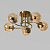 На фотографии Люстра Декоративная SH-8067/5 COOPPER из раздела Декоративные цвет корпуса Античное золото на 5 источника света