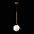 На фотографії Люстра Декоративна TY-5067 BRASS з розділу Декоративні колір корпусу Античне золото на 1 джерела світла