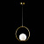 На фотографії Люстра Декоративна TY-5007 BRASS з розділу Декоративні колір корпусу Античне золото на 1 джерела світла